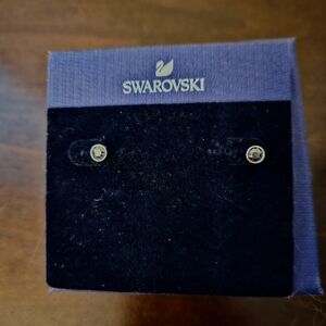 Swarovski crystal stud earrings